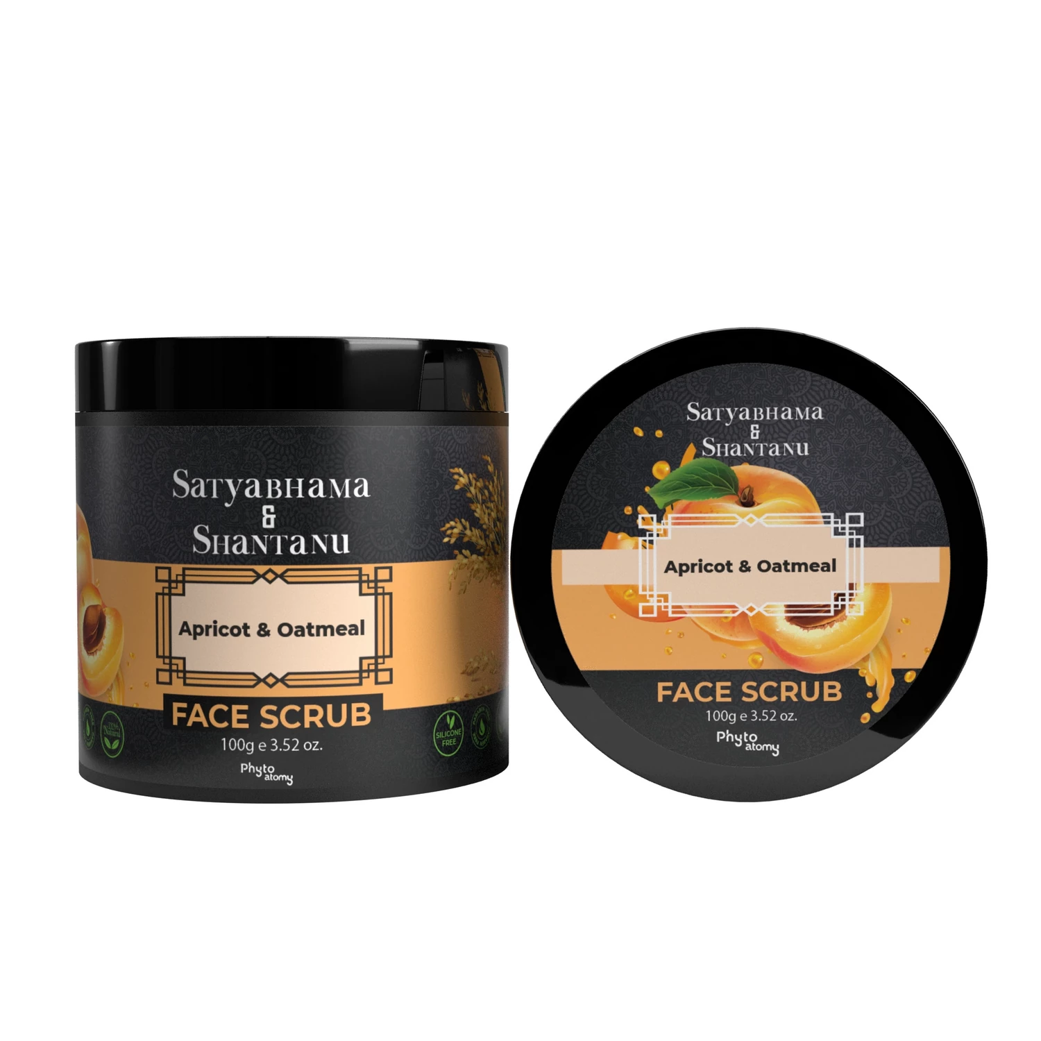 Apricot & Oatmeal Face Scrub (100g)